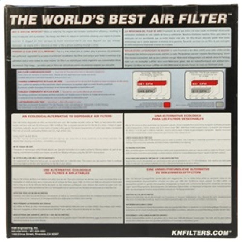 Load image into Gallery viewer, K&amp;N Universal Chrome Filter 6in Flange ID x 7.5in Base OD x 5in Top OD x 6in H
