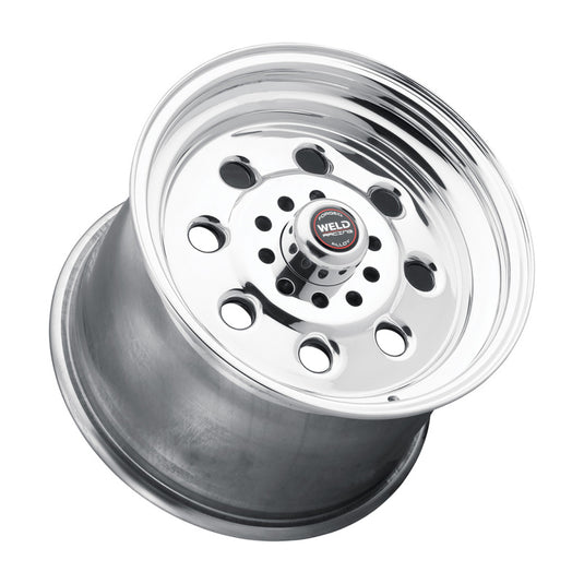 Weld Draglite 15x12 / 4x108 BP / 7.5in. BS Polished Wheel - Non-Beadlock