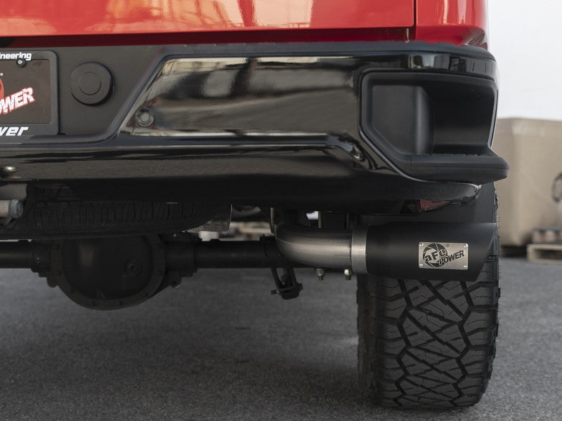 Load image into Gallery viewer, AFE Apollo GT Series 19-20 GM 1500 2.7L (T) 409 SS CB Exhaust System w/Black Tip
