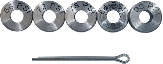 Boundary 89-05 Ford/Mazda BP (All Types) I4 Shim Kit (7/14/21/28/35 PSI) w/Retaining Pin