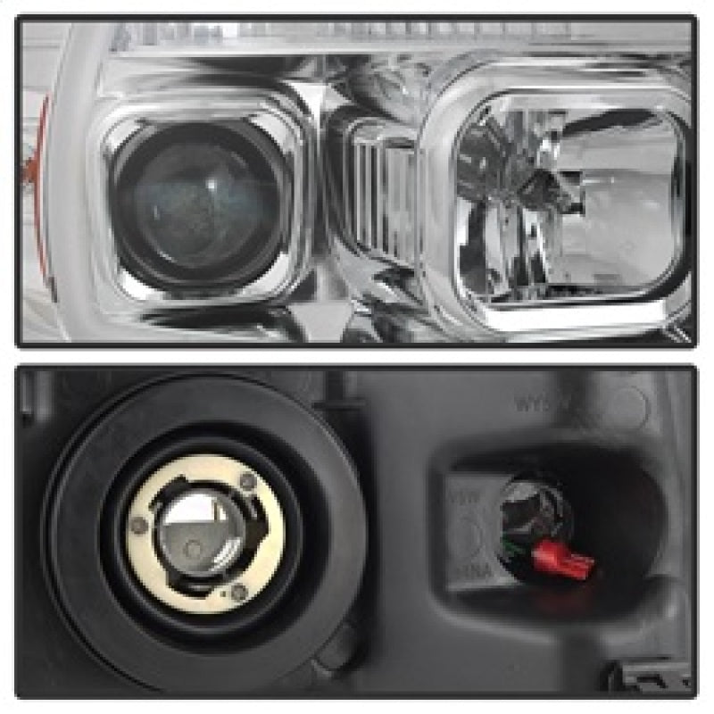 Load image into Gallery viewer, Spyder 04-08 Ford F-150 Light Bar Projector Headlights - Chrome (PRO-YD-FF15004V2-LB-C)
