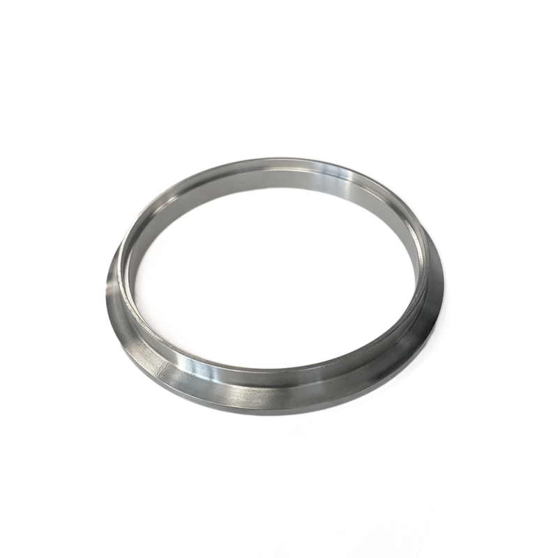 Load image into Gallery viewer, Ticon Industries Borg Warner GT42 Titanium 96mm Outlet Flange
