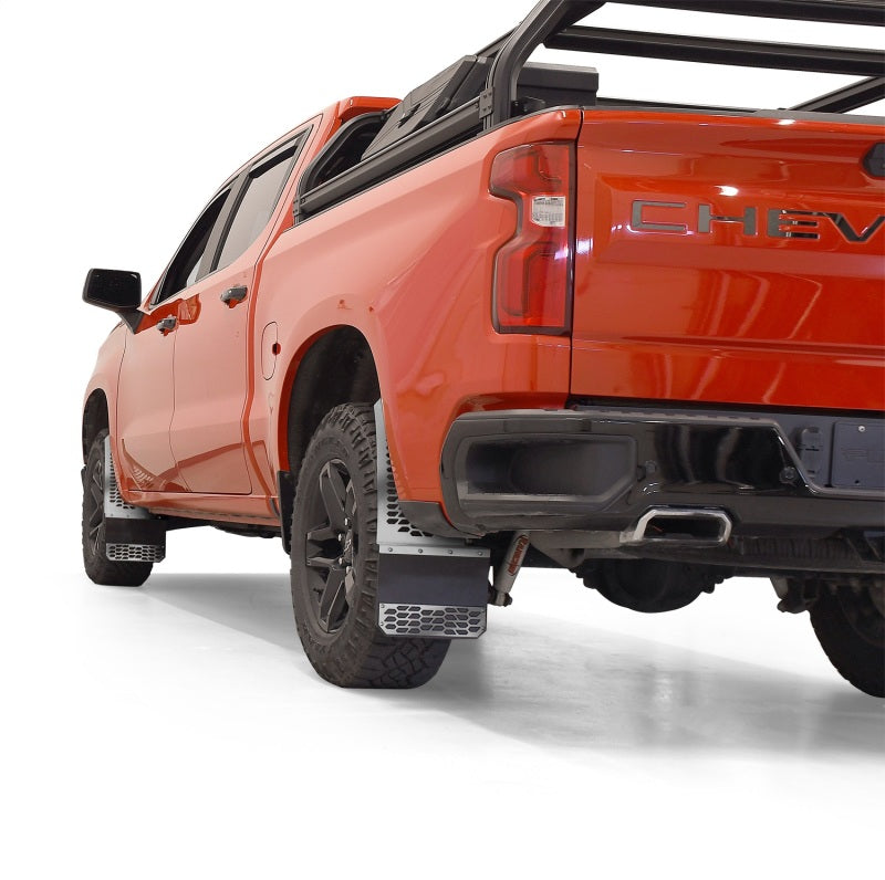 Load image into Gallery viewer, Putco 15-20 Ford F-150 - Set of 2 Mud Skins - Polished SS w/ Hex Shield
