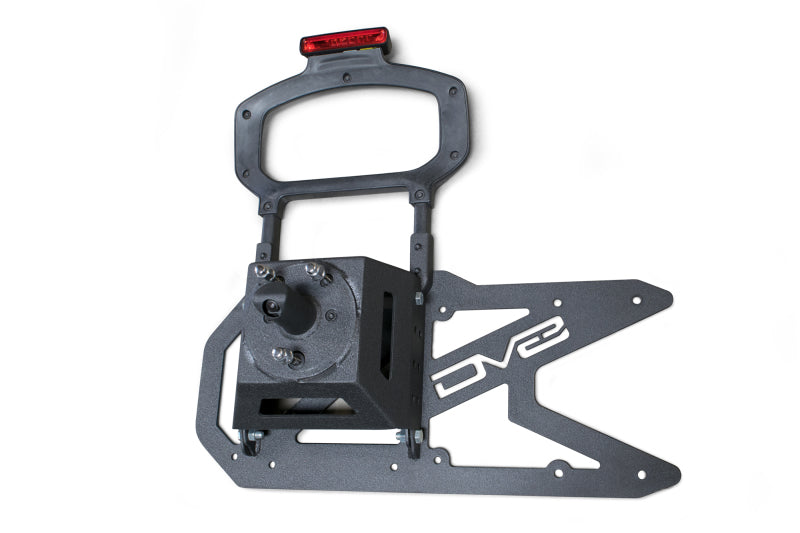 Load image into Gallery viewer, DV8 Offroad 2018+ Jeep Wrangler JL Tailgate Mounted Tire Carrier
