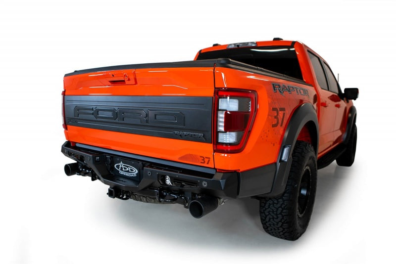 Load image into Gallery viewer, Addictive Desert Designs 2021+ Ford Raptor Bomber Rear Bumper
