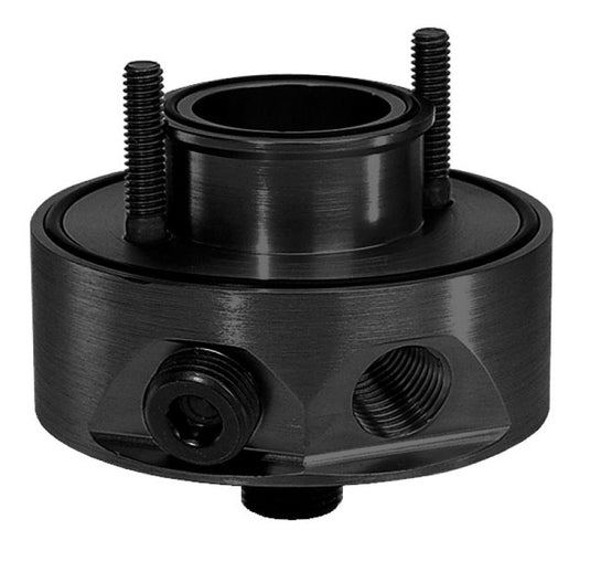 Moroso Chevrolet Small Block Oil Filter Adapter - Sandwich - Accumulator/External Pump