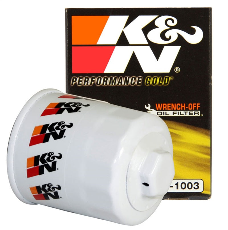 Load image into Gallery viewer, K&amp;N 03-09 Scion tC / 00-05 Celica GT/GT-S Performance Gold Oil Filter
