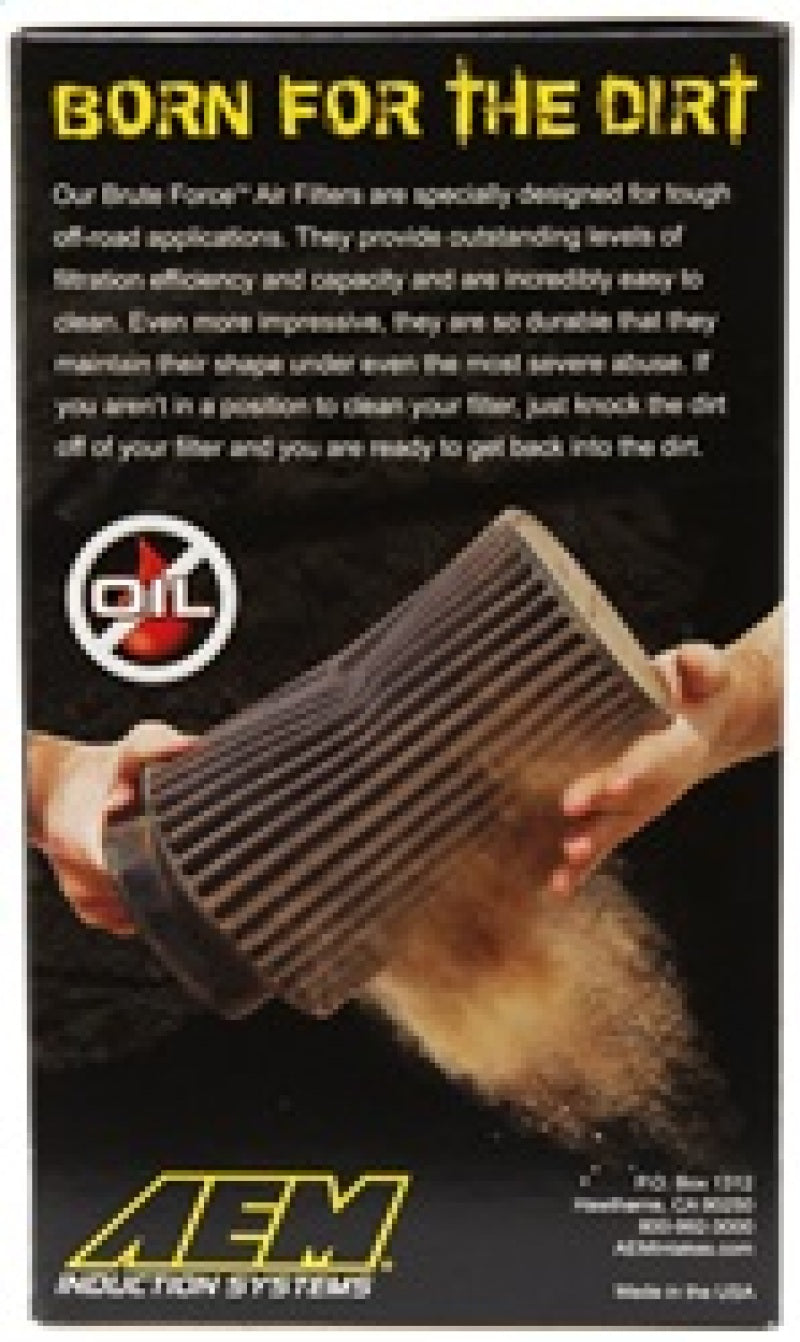 Load image into Gallery viewer, AEM 3.5 in x 9 in Dryflow Conical Air Filter
