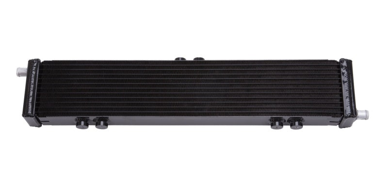 Load image into Gallery viewer, Edelbrock Heat Exchanger Single Pass Dual Row 22 000 Btu/Hr 26 5In W X 5In H X 2 62In D Black
