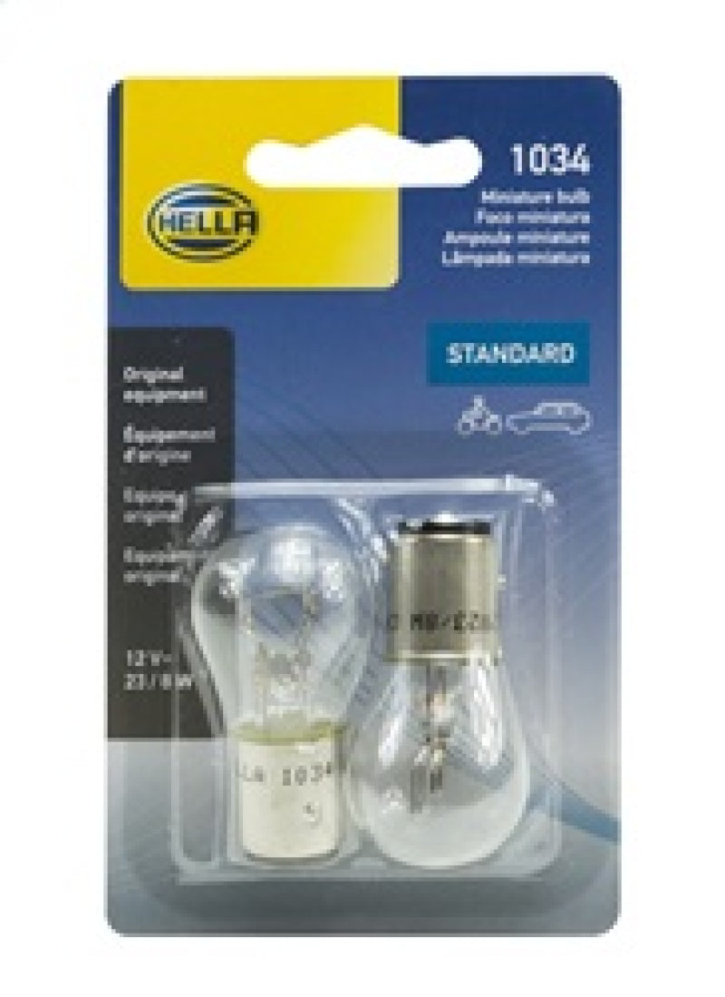 Load image into Gallery viewer, Hella Bulb 1034 12V 23/8W Bay15D S8 (2)
