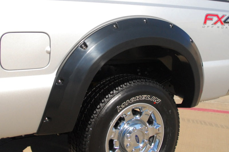 Load image into Gallery viewer, Lund 11-16 Ford F-250 Super Duty RX-Rivet Style Smooth Elite Series Fender Flares - Black (2 Pc.)
