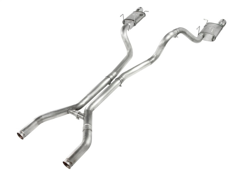 Load image into Gallery viewer, aFe MACHForce XP Cat-Back Exhaust 3in SS w/ Polished Tips 11-14 Ford Mustang GT V8 5.0L
