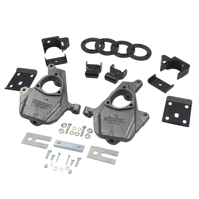 Load image into Gallery viewer, Belltech LOWERING KIT 16.5-17 Chevy Silverado Crew Cab 2WD 3-4F / 7R
