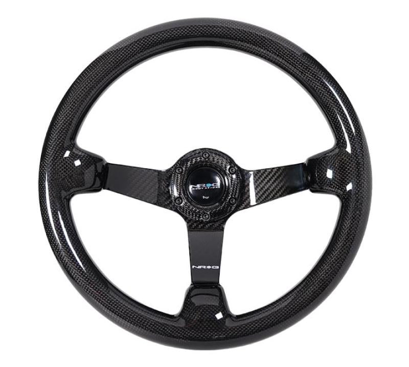 Load image into Gallery viewer, NRG Forged Carbon Fiber Steering Wheel (350mm / 3in. Deep)
