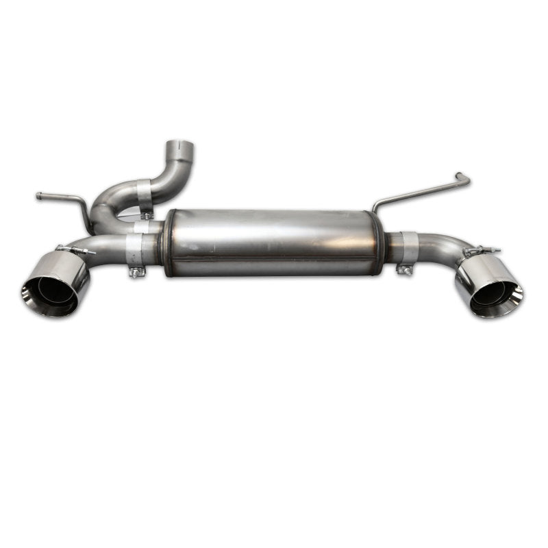 Load image into Gallery viewer, JBA 07-18 Jeep Wrangler JK 3.8L/3.6L 304SS Dual Rear Exit Axle Back Exhaust
