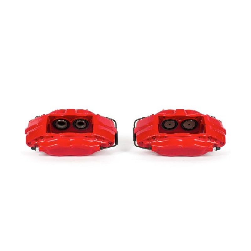 Load image into Gallery viewer, Power Stop 10-15 Chevrolet Camaro Front Red Calipers w/o Brackets - Pair
