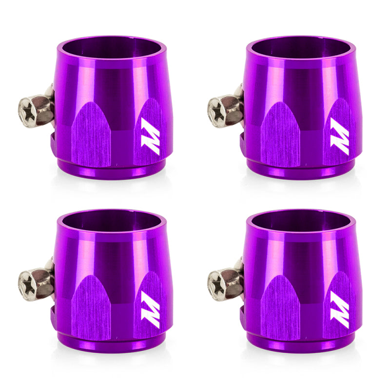 Load image into Gallery viewer, Mishimoto Aluminum -12AN Hex Finishers - Purple
