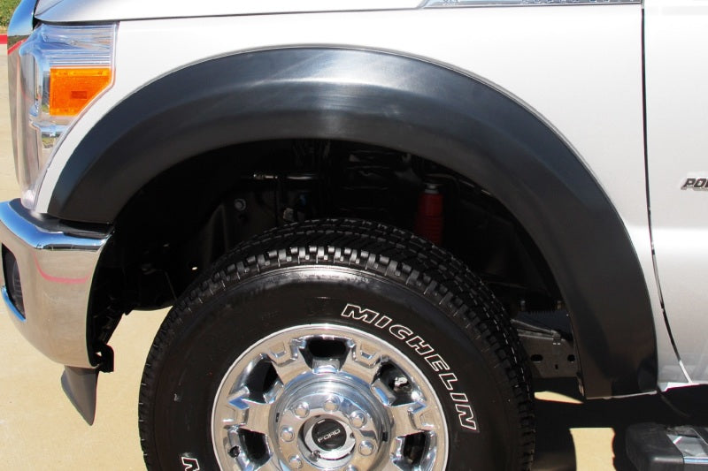 Load image into Gallery viewer, Lund 11-16 Ford F-250 Ex-Extrawide Style Smooth Elite Series Fender Flares - Black (2 Pc.)
