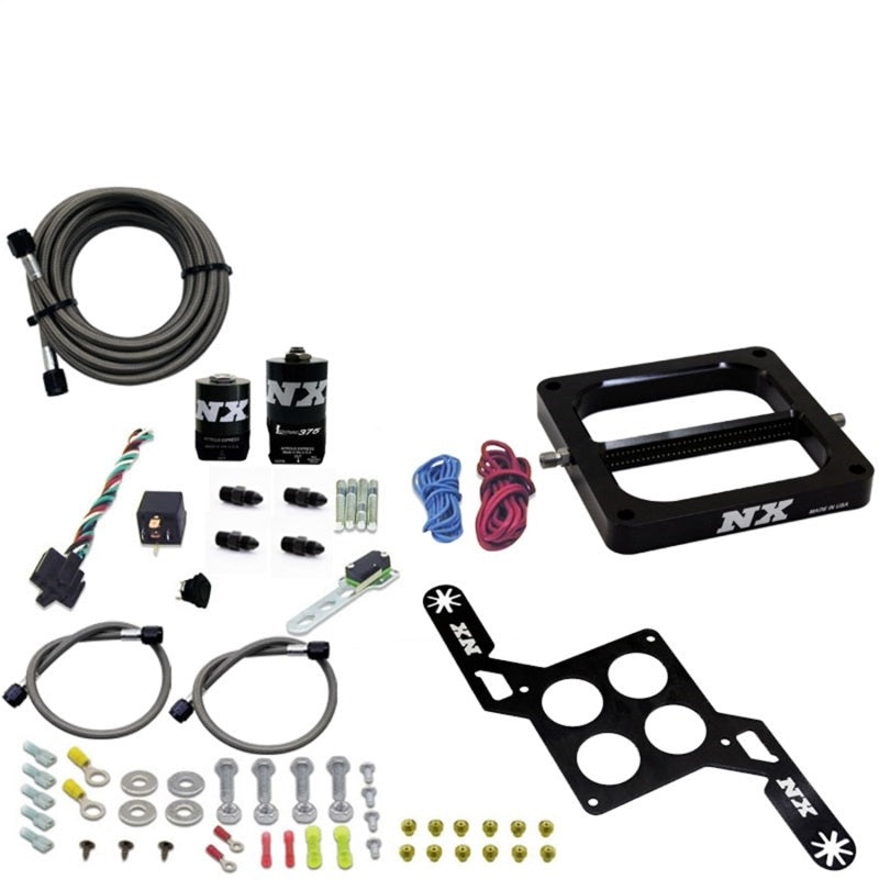 Load image into Gallery viewer, Nitrous Express 4500 RNC Conventional Nitrous Plate Kit w/.375in Solenoid w/o Bottle
