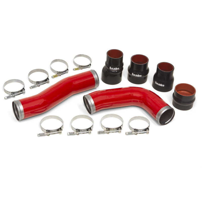 Load image into Gallery viewer, Banks Power 10-12 Ram 6.7L Diesel OEM Replacement Cold Boost Tubes - Red
