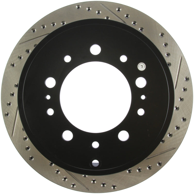 Load image into Gallery viewer, StopTech Slotted &amp; Drilled Sport Brake Rotor
