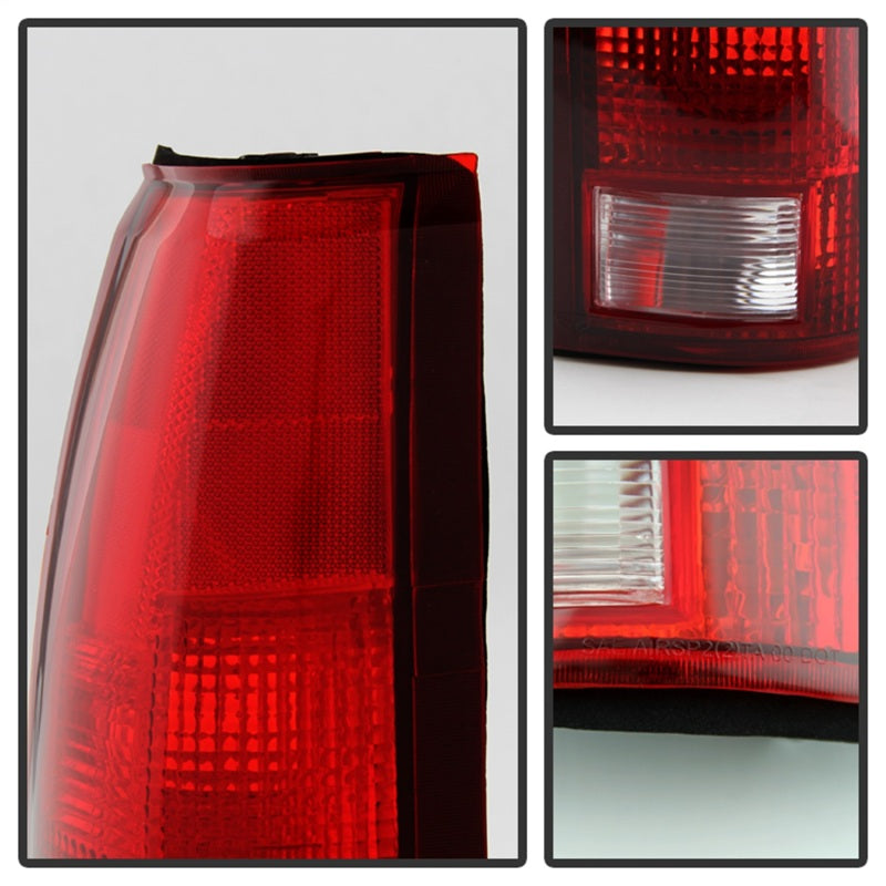Load image into Gallery viewer, xTune Chevy Blazer Full Size 92-94 / Cadillac Escalade 99-00 Tail Light OEM ALT-JH-CCK88-OE-RC
