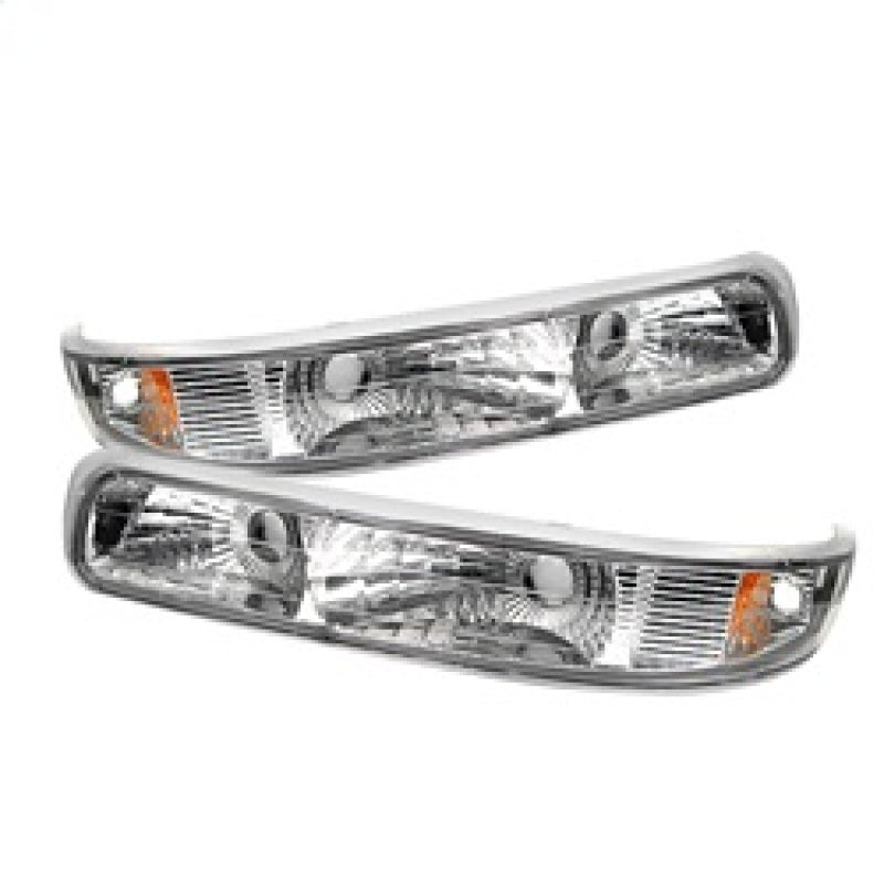 Load image into Gallery viewer, xTune Chevy Silverado 99-02 / Chevy Suburban/Tahoe 00-06 Amber Bumper Lights Euro CBL-CS99-E-AM
