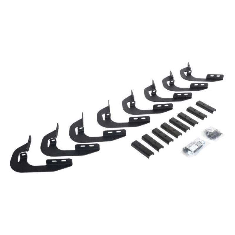 Load image into Gallery viewer, Go Rhino 14-18 GMC Sierra 1500 DC 4DR Mounting Brackets (V-Series V3/RB10 Slim/RB20 Slim) - Tex. Blk
