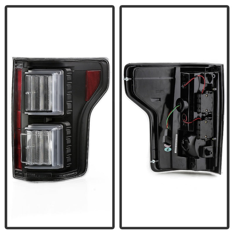 Load image into Gallery viewer, Spyder Ford F150 15-17 Light Bar LED Tail Lights (Not Compatible w/ Rear Blind Spot) - Black
