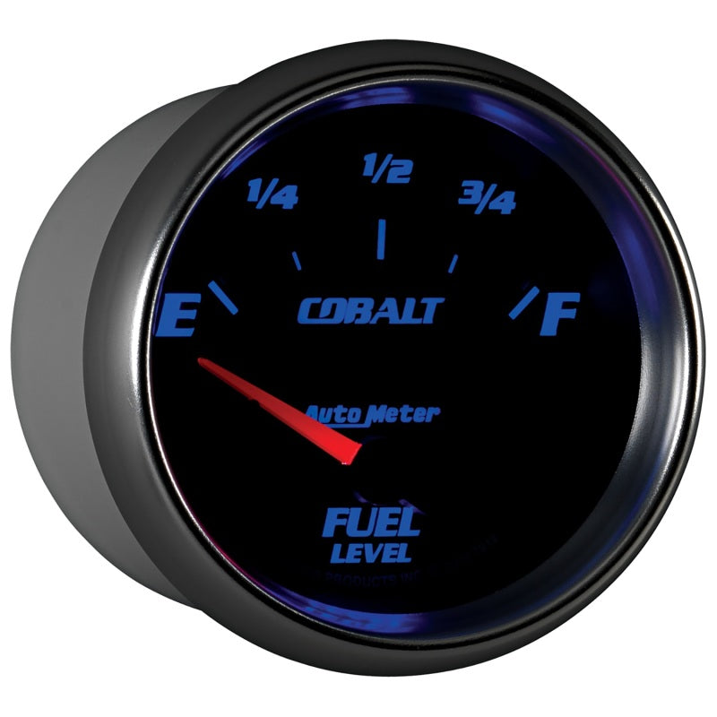 Load image into Gallery viewer, Autometer Cobalt 66.7mm 0-90 ohms Fuel Level Gauge
