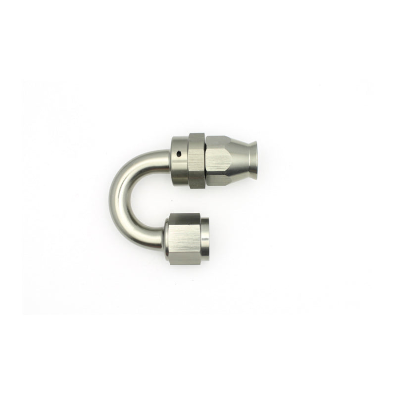 Load image into Gallery viewer, DeatschWerks 8AN Female Swivel 180-Degree Hose End PTFE (Incl. 1 Olive Insert)

