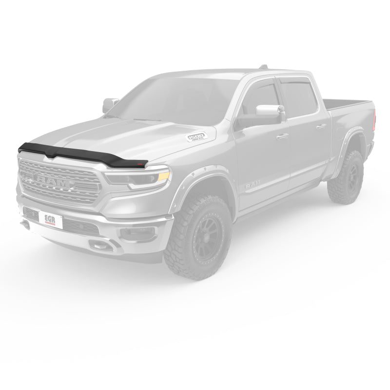 Load image into Gallery viewer, EGR 2019 Dodge Ram 1500 Superguard Hood Shield - Dark Smoke
