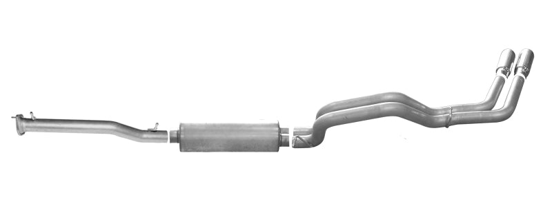 Load image into Gallery viewer, Gibson 11-19 Chevrolet Silverado 2500 HD LT 6.0L 3.5in/3in Cat-Back Dual Sport Exhaust - Aluminized

