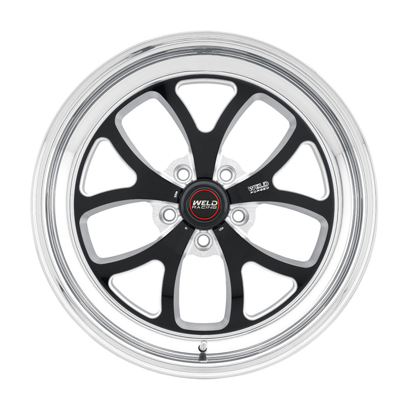Load image into Gallery viewer, Weld S76 17x11 / 5x4.75 BP / 7.7in. BS Black Wheel (High Pad) - Non-Beadlock
