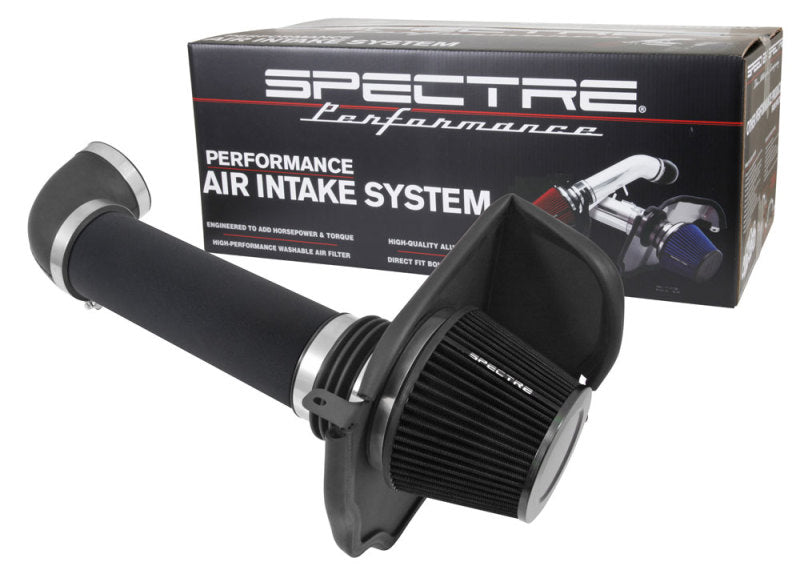 Load image into Gallery viewer, Spectre 11-19 Dodge Challenger/Charger 5.7L V8 Air Intake Kit - Black w/Black Filter
