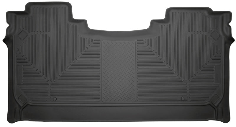 Load image into Gallery viewer, Husky Liners 2019 Ram 1500 Crew Cab WeatherBeater Black Second Row Floor Liners
