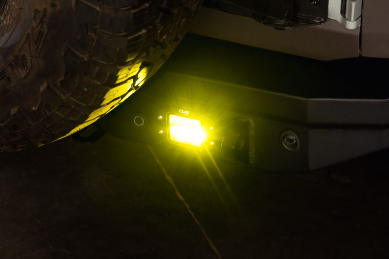 Load image into Gallery viewer, DV8 3-Inch Elite Series LED Amber Flush Mount Pod Light
