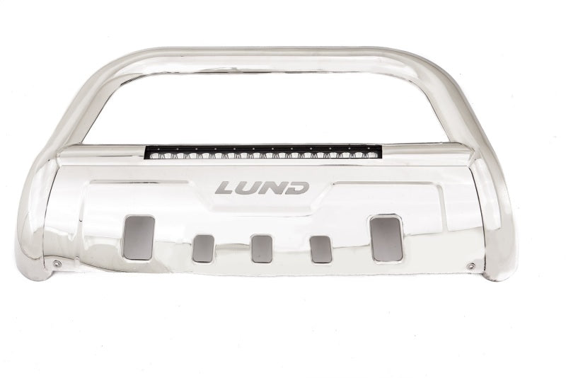 Load image into Gallery viewer, Lund 09-17 Dodge Ram 1500 (Excl. Rebel Models) Bull Bar w/Light &amp; Wiring - Polished
