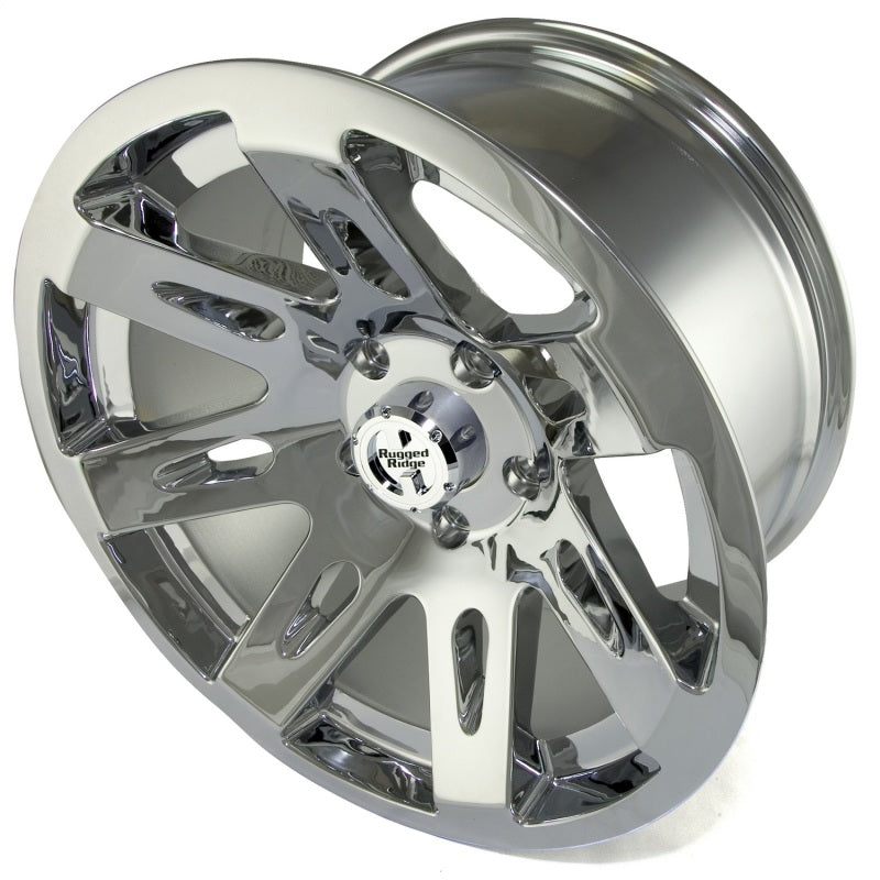 Load image into Gallery viewer, Rugged Ridge XHD Wheel Chrome 17X9 5 on 5
