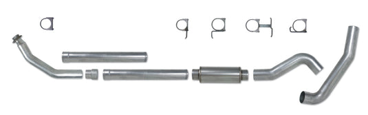 Diamond Eye KIT 5in Turbo Back SGL AL: 94-02 DODGE CUMMINS 5.9L