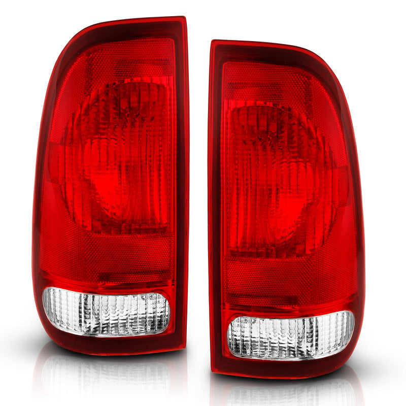 Load image into Gallery viewer, ANZO 1997-2003 Ford F-150 Taillight Red/Clear Lens (OE Replacement)
