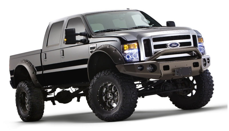 Load image into Gallery viewer, Bushwacker 08-10 Ford F-250 Super Duty Cutout Style Flares 2pc - Black
