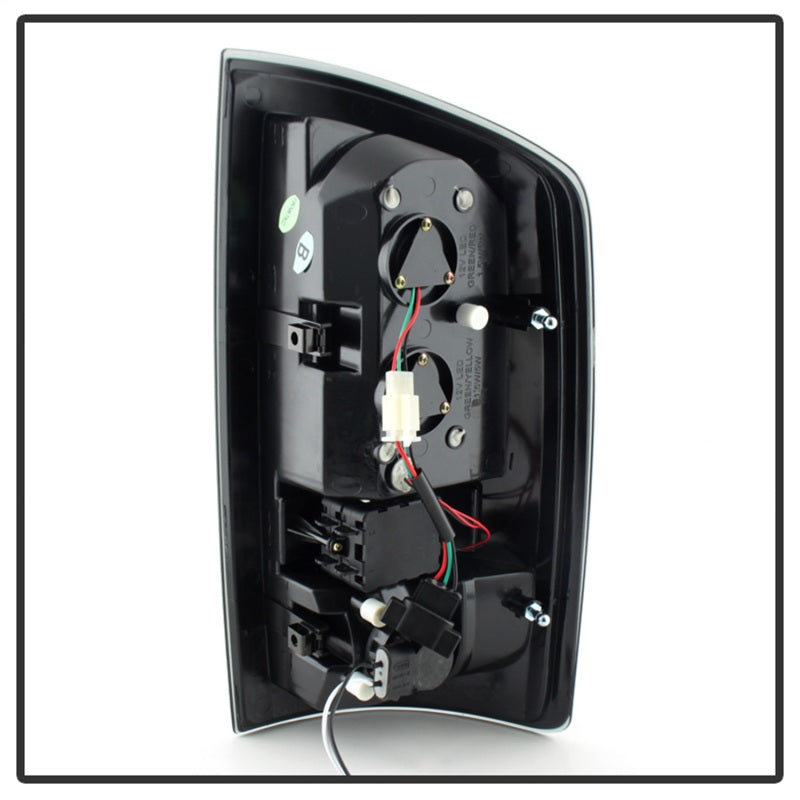 Load image into Gallery viewer, Spyder Dodge Ram 07-08 1500/Ram 07-09 2500/3500 LED Tail Lights Black Smoke ALT-YD-DRAM06-LED-BSM

