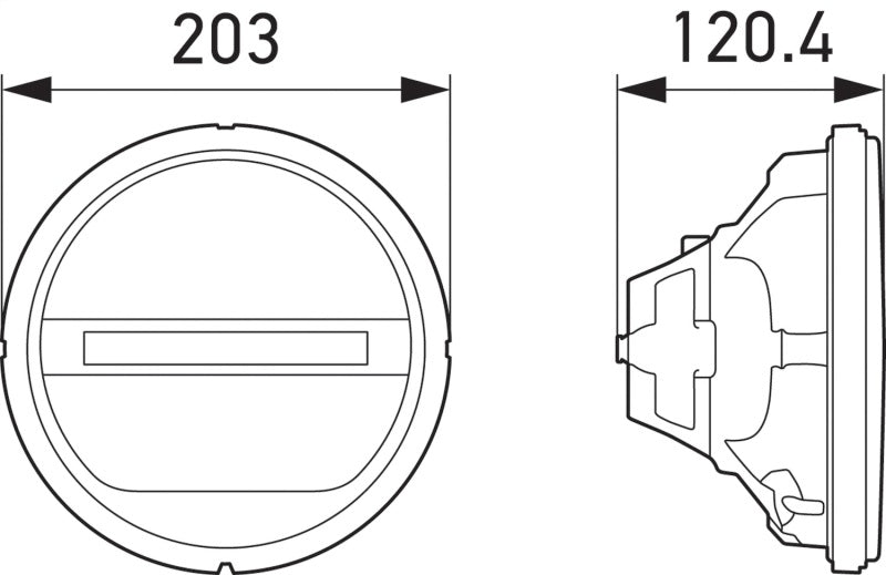 Load image into Gallery viewer, Hella Headlamp INSERT GR 1F8
