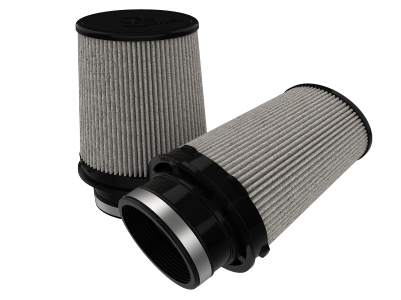 Load image into Gallery viewer, aFe Black Series Replacement Filter w/ Pro DRY S Media 4.5x3IN Fx6x5IN Bx5x3-.75 Tx7IN H - (Pair)
