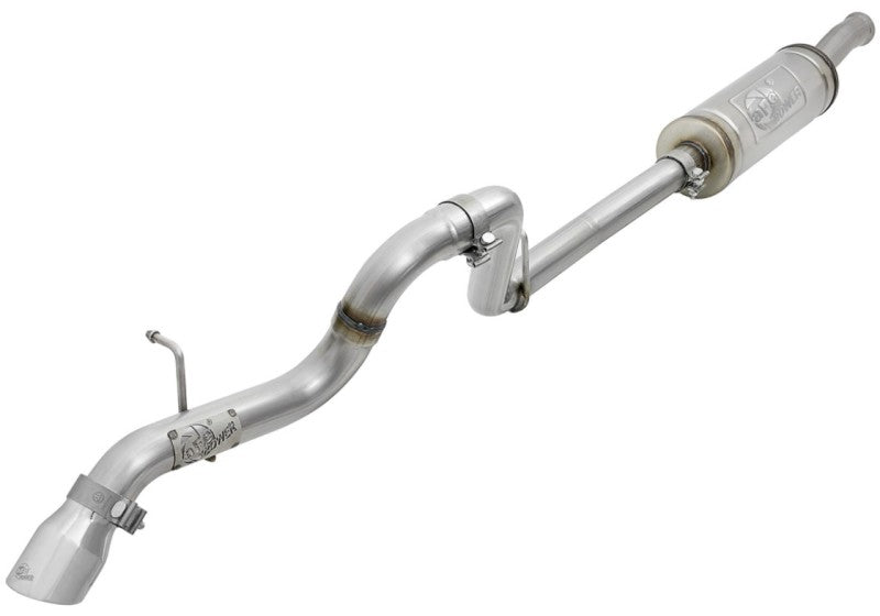 Load image into Gallery viewer, aFe MACH Force-Xp 2.5in Catback High-Tuck Exhaust 18-21 Jeep Wrangler (JL)3.6L 4-Door - Polished Tip
