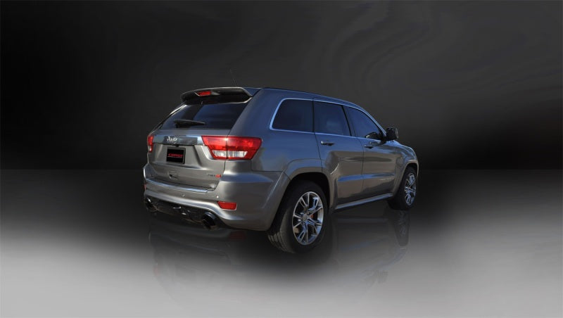 Load image into Gallery viewer, Corsa 2012-2013 Jeep Grand Cherokee 6.4L V8 Black Sport Cat-Back Exhaust
