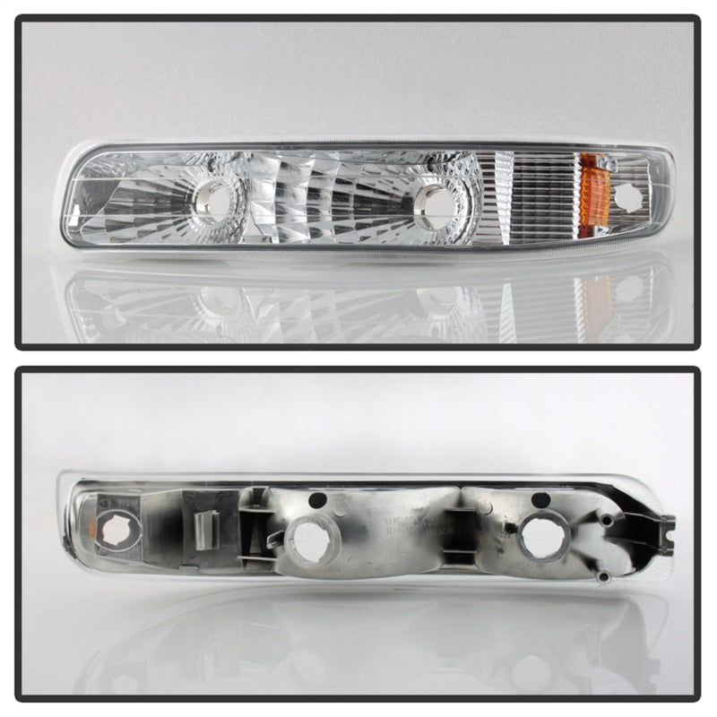 Load image into Gallery viewer, xTune Chevy Silverado 99-02 / Chevy Suburban/Tahoe 00-06 Amber Bumper Lights Euro CBL-JH-CS99-AM-E
