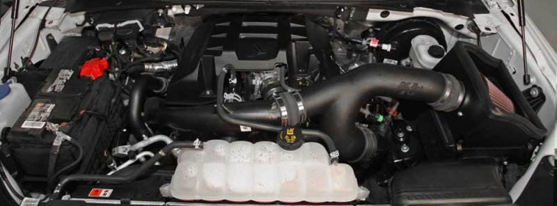 Load image into Gallery viewer, K&amp;N 2015 FORD F150 2.7L V6 Performance Intake Kit
