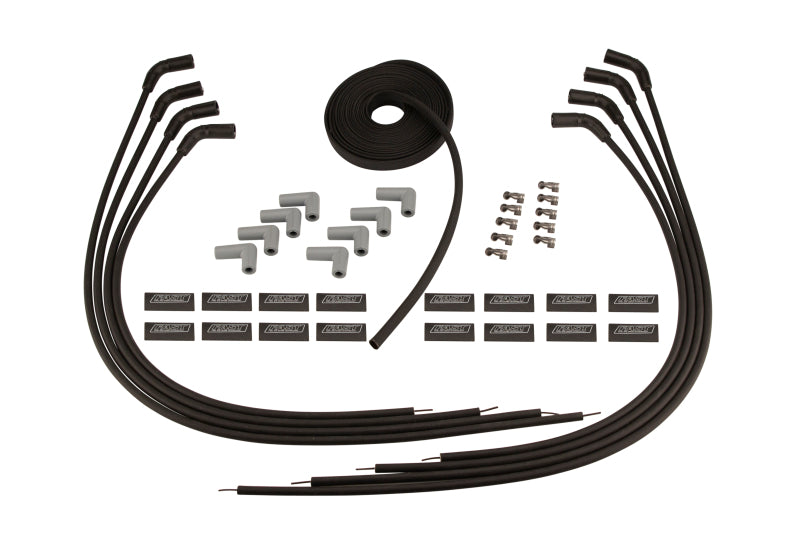 Load image into Gallery viewer, FAST 90 Degree Cut-to-Fit for LS Coils W/ Heat Sleeve FireWire Spark Plug Wire Set
